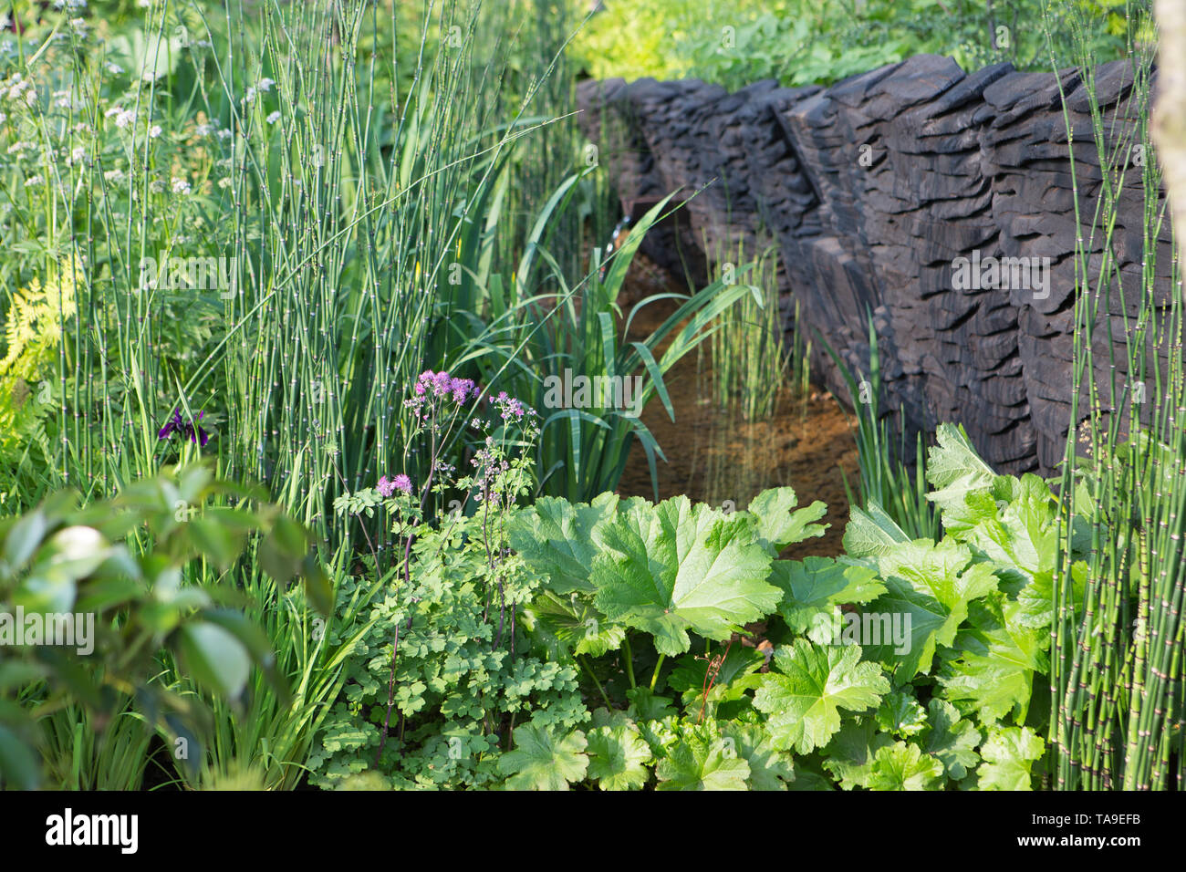 The M&G garden Stock Photo - Alamy
