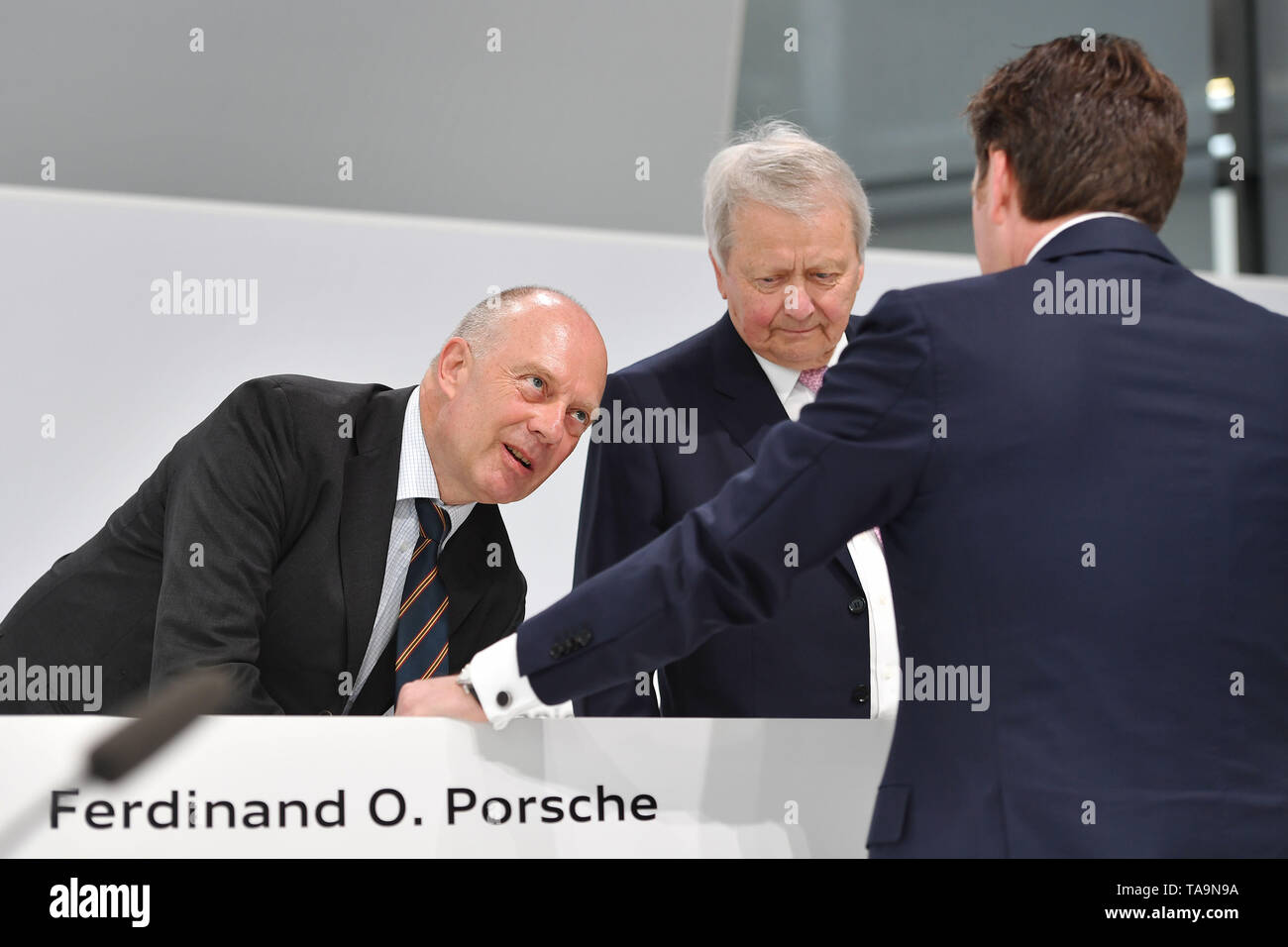 Neckarsulm, Deutschland. 23rd May, 2019. v.li Ferdinand Oliver Porsche
