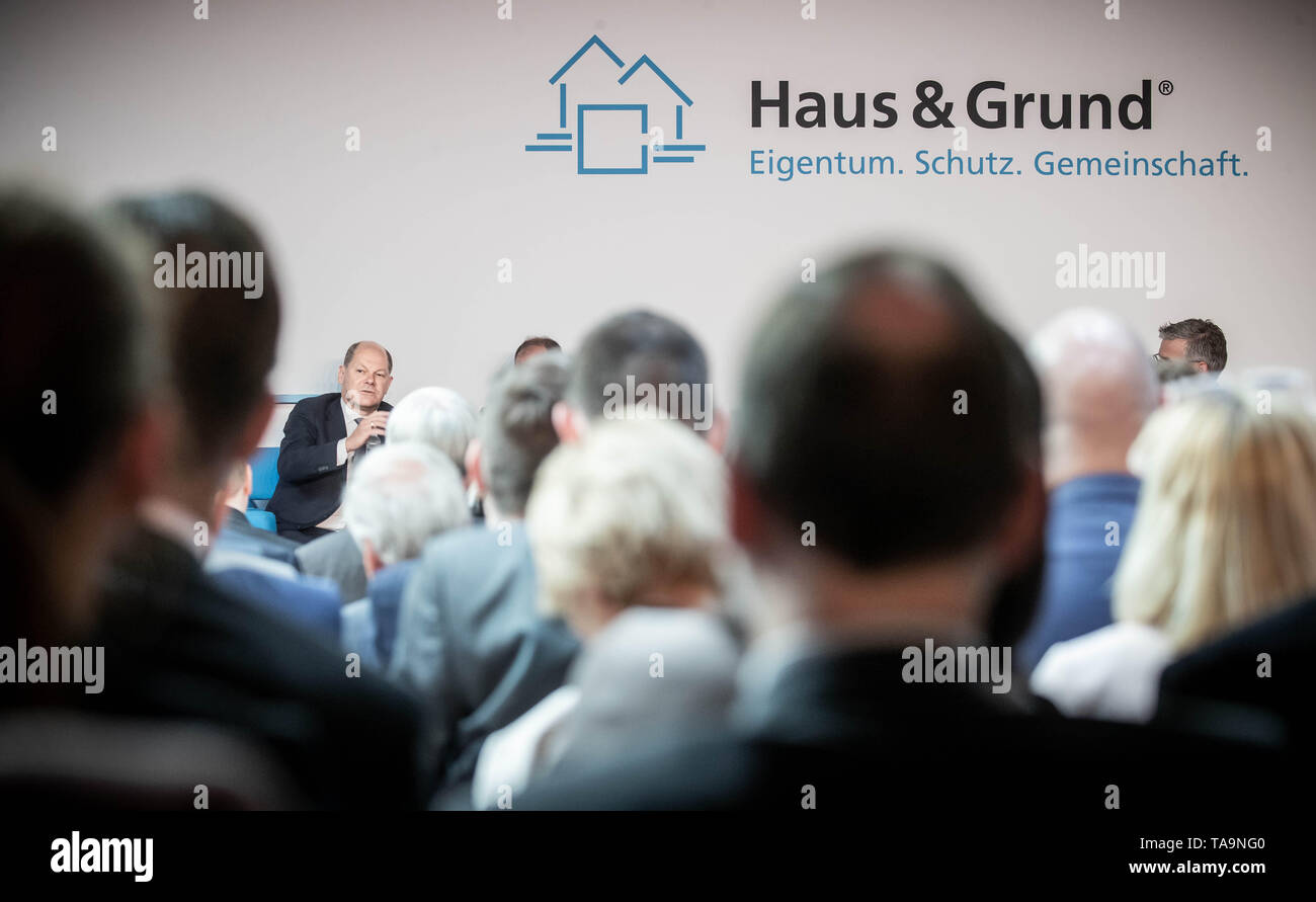 Berlin Germany 23rd May 2019 Olaf Scholz Spd Back Left