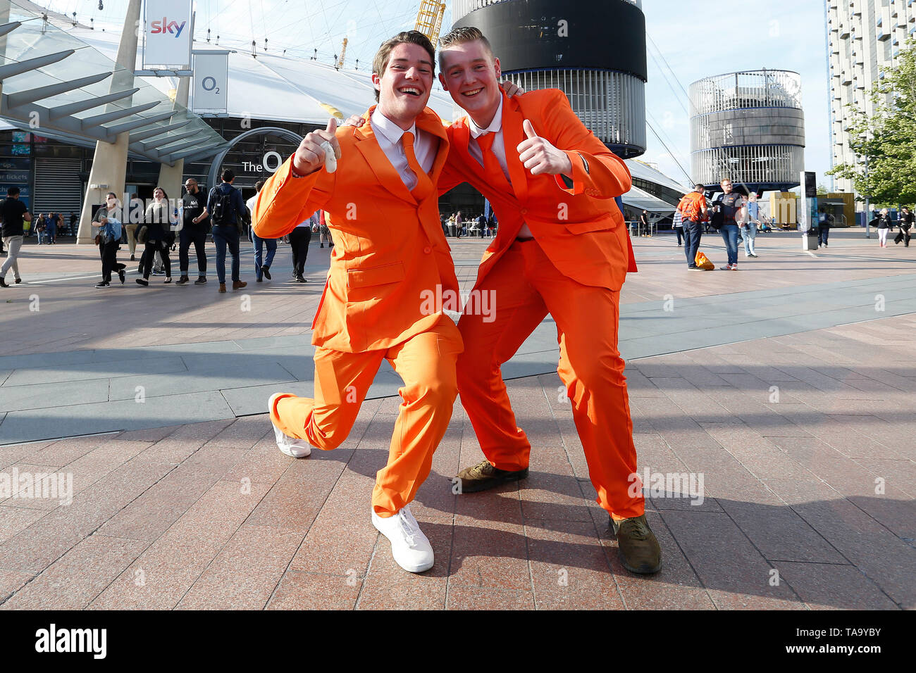 O2 Netherlands LONDEN , 23Ð05-2019 , The O2 Arena, PDC Premier League of Darts , Dutch ...