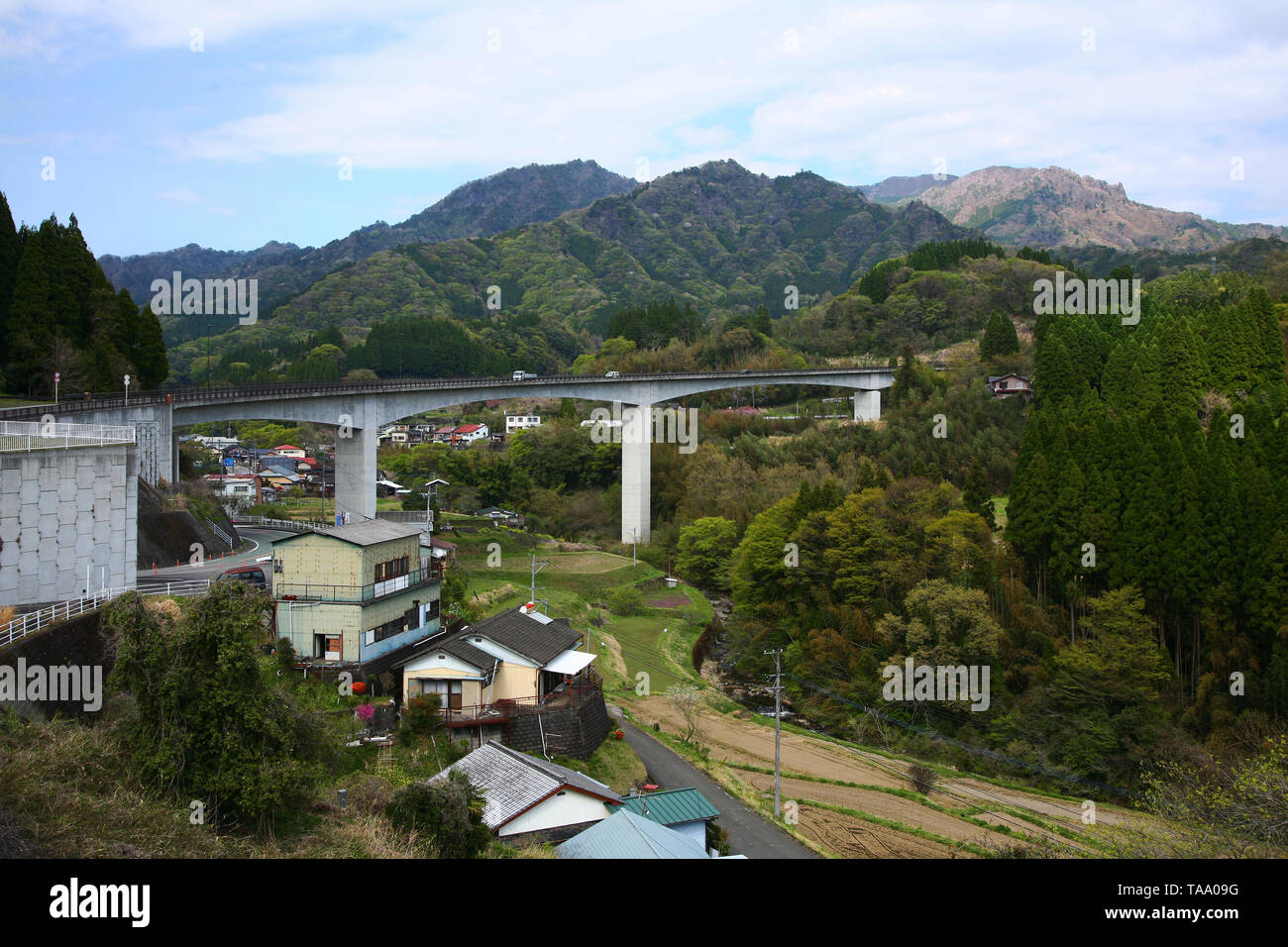 scenic area outside Miyazaki Japan Stock Photo