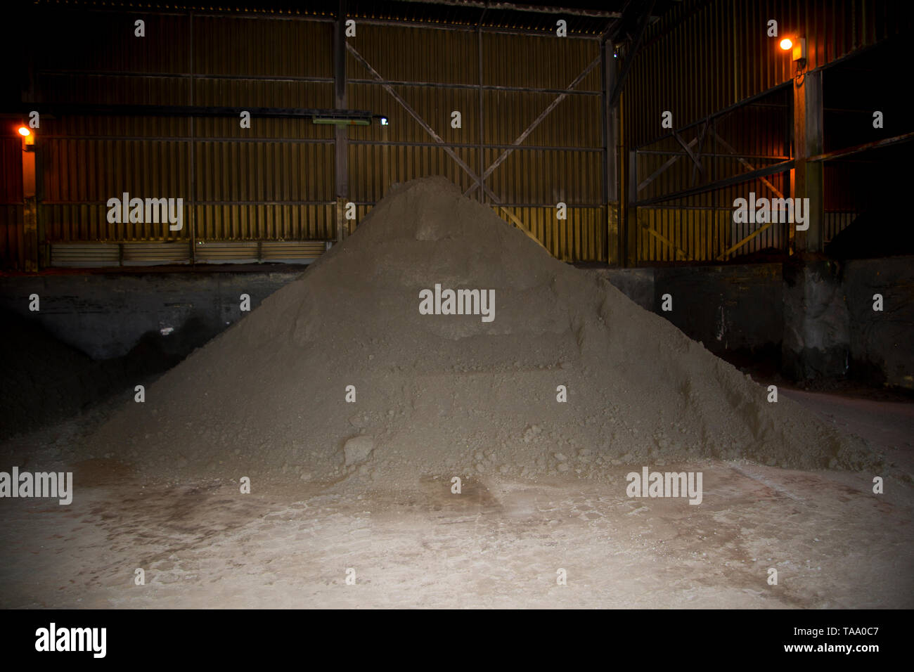 Processed Nickel Concentrate Stock Photo
