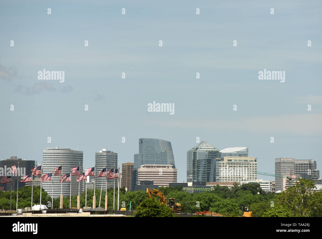Buildings of Arlington County, Virginia, USA Stock Photo