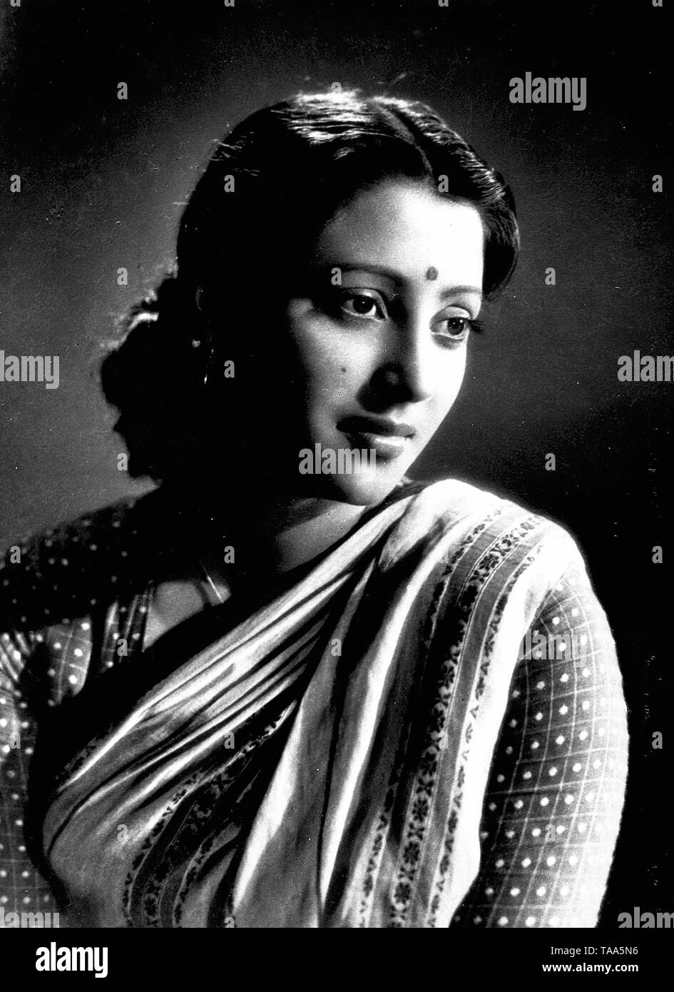 Indian Bollywood actress Suchitra Sen, India, Asia, 1955 Stock Photo