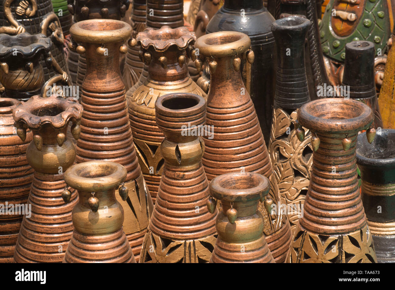 Surahi handicraft, Thane, Maharashtra, India, Asia Stock Photo - Alamy