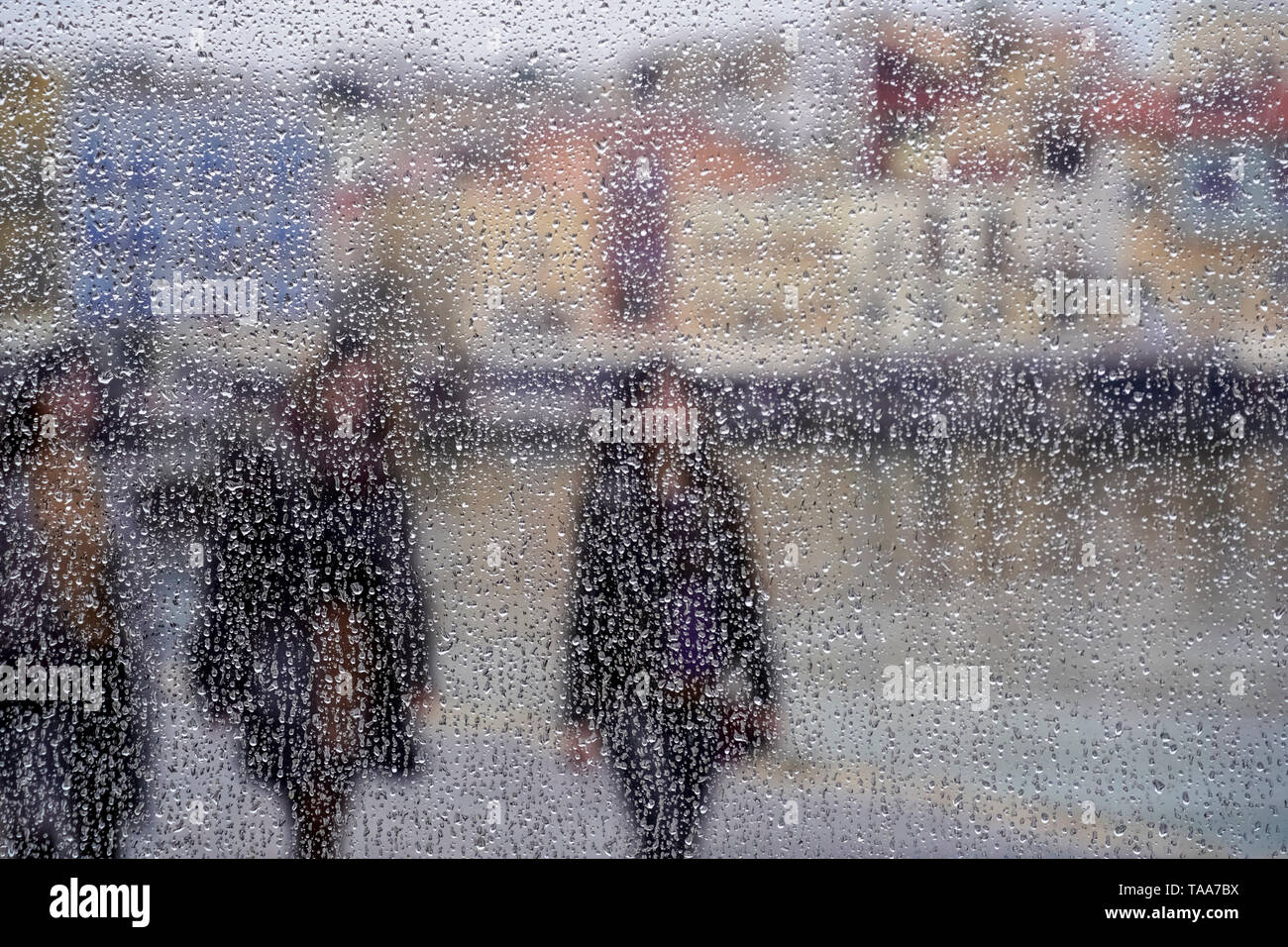 Scenic view rainy day seen hi-res stock photography and images - Alamy