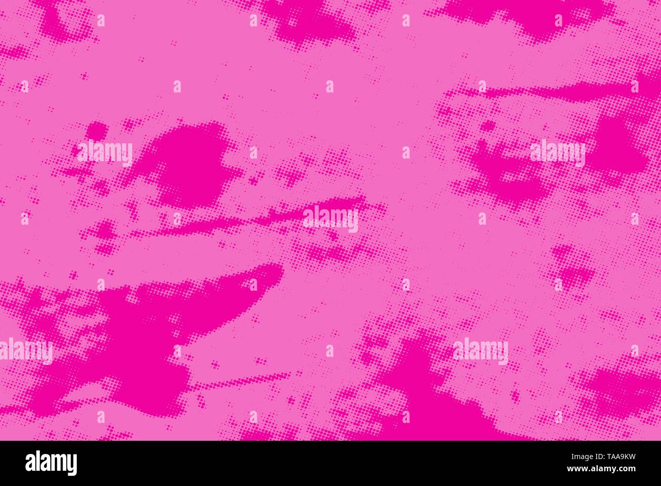 Distress Overlay empty pink Texture For Your Design. EPS10 vector. Stock Vector