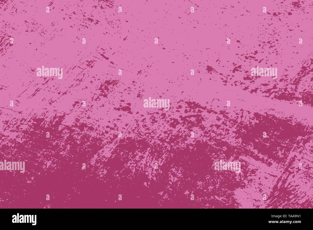 Distress Overlay empty pink Texture For Your Design. EPS10 vector. Stock Vector
