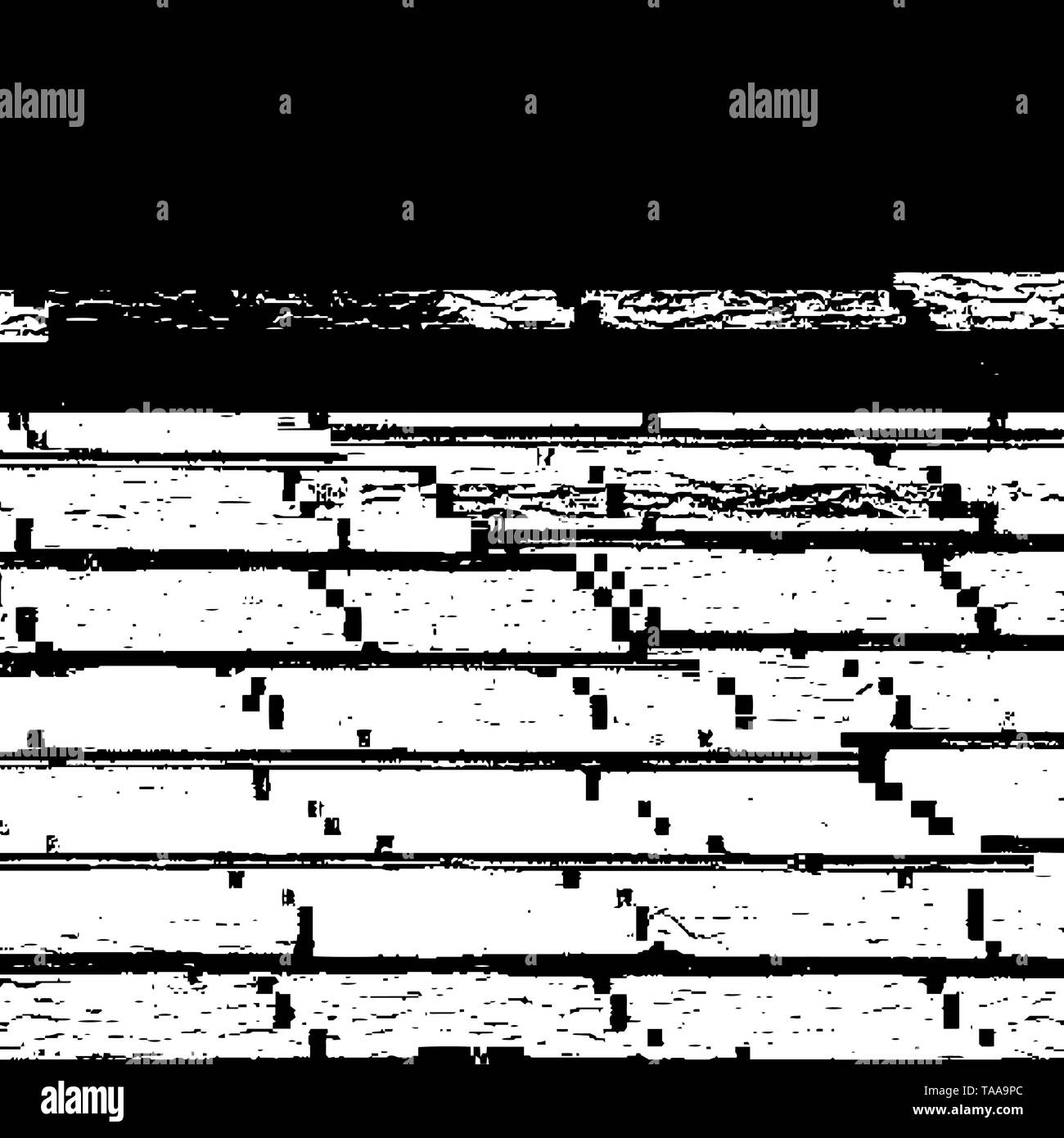 Glitch overlay distress texture. Cyber hacker attack theme creative ...