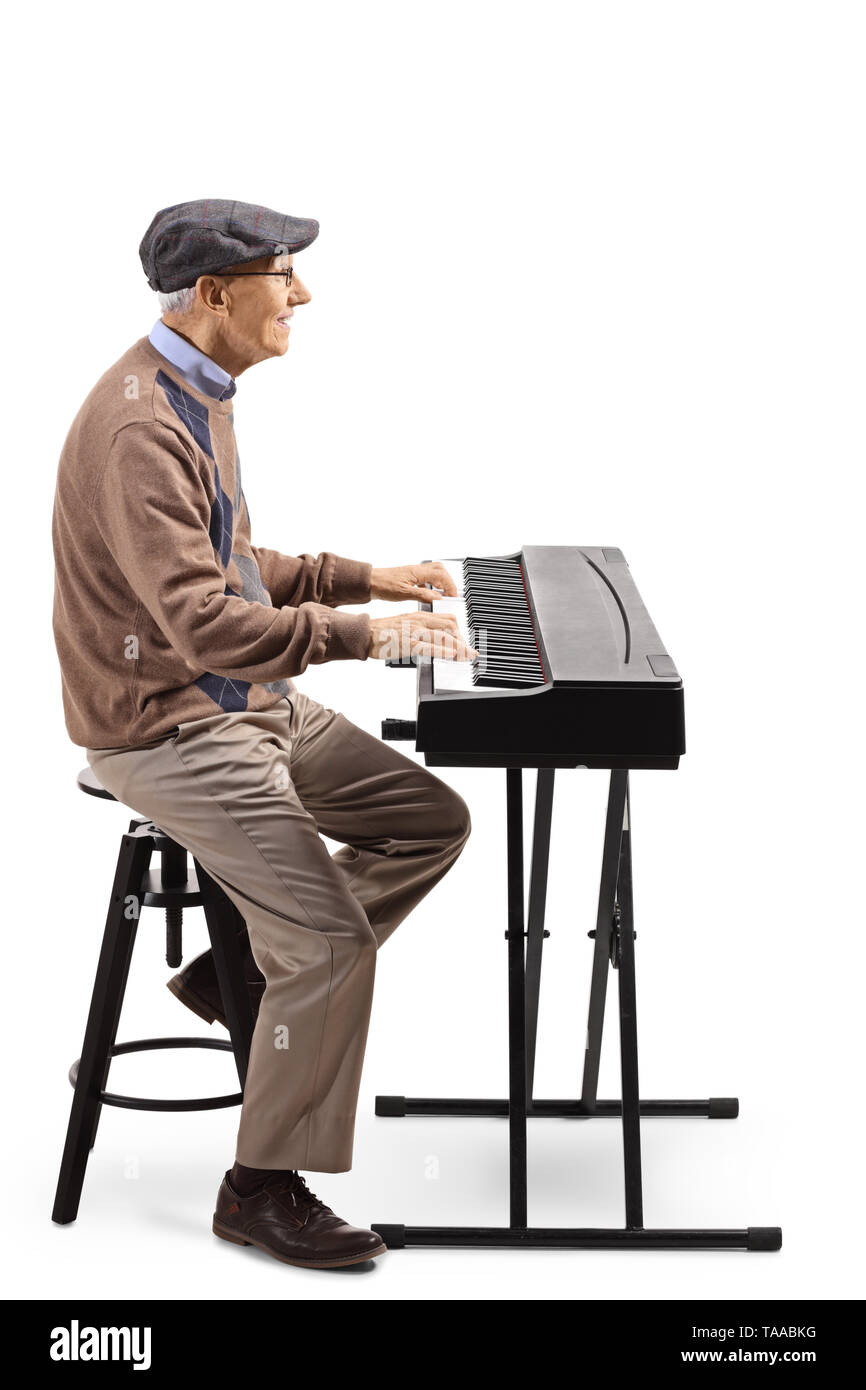 Sitting on piano Cut Out Stock Images & Pictures - Alamy
