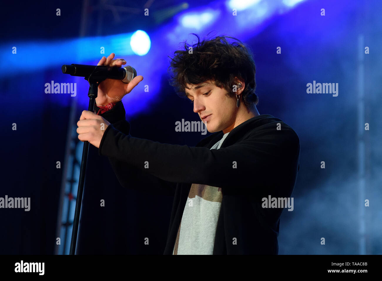 Barcelona May 18 Pol Granch Band Perform In Concert At Primavera Pop Festival On May 18 2019 In Barcelona Spain Stock Photo Alamy