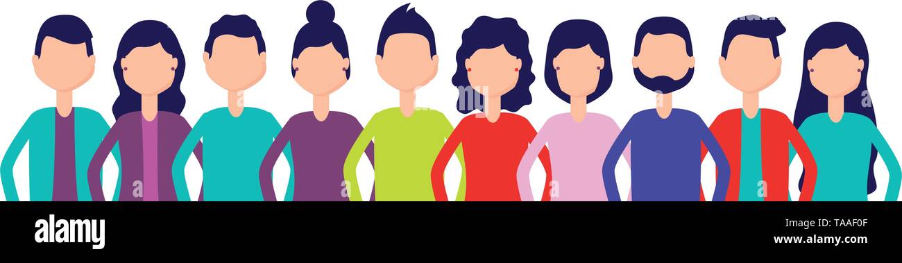 group team people Stock Vector Image & Art - Alamy