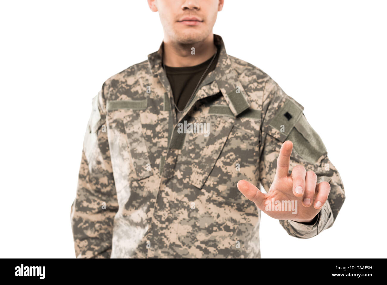 Soldier pointing finger hires stock photography and images Alamy