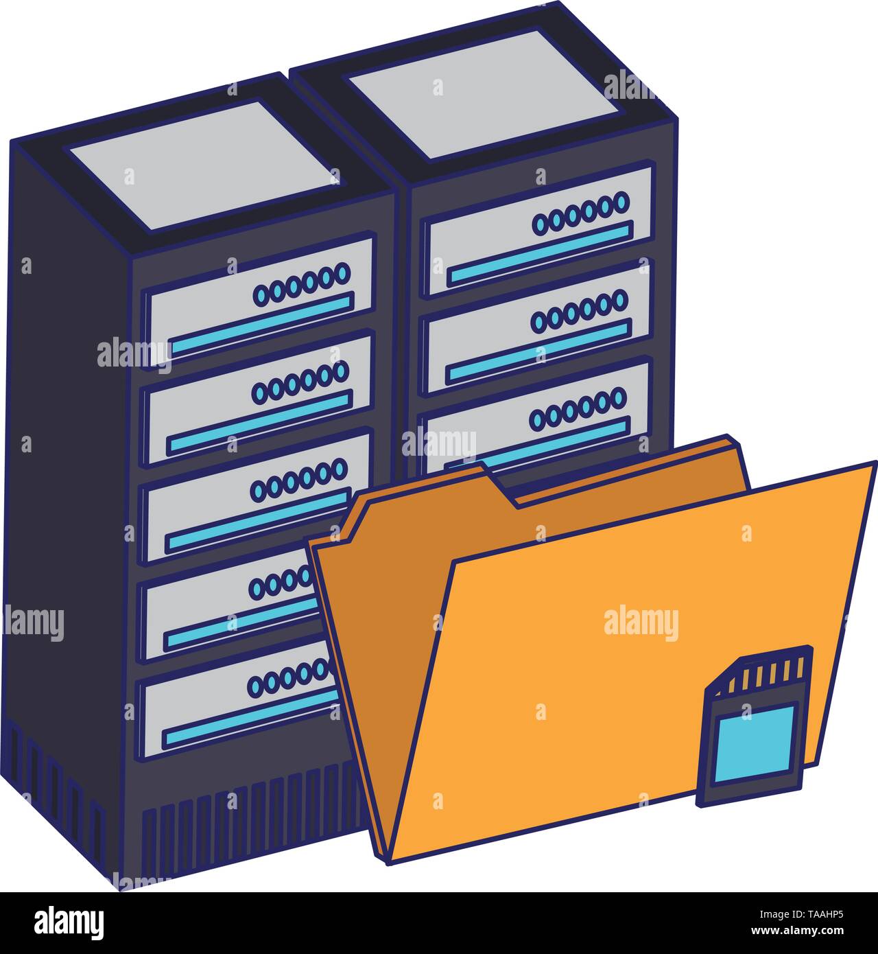 Micro Folder Microsd card Stock Vector Images - Alamy