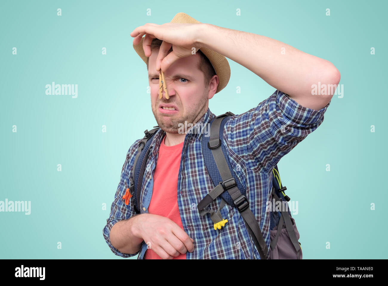 Clothespin nose hires stock photography and images Alamy