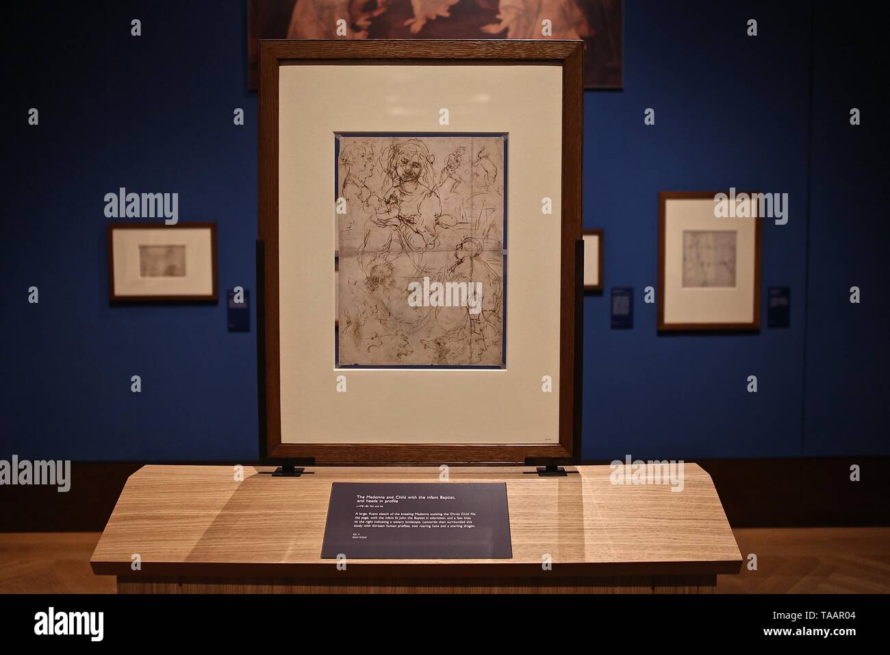 LEONARDO DA VINCI A LIFE IN DRAWING THE QUEENS GALLERY BUCKINGHAM