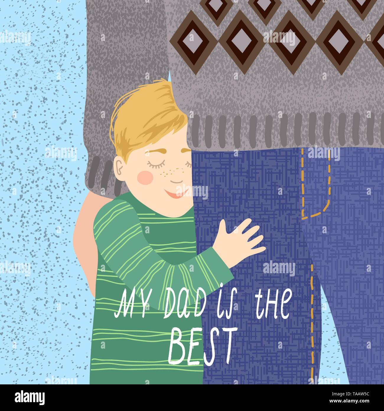 Best dad hand drawn Stock Vector Images - Alamy
