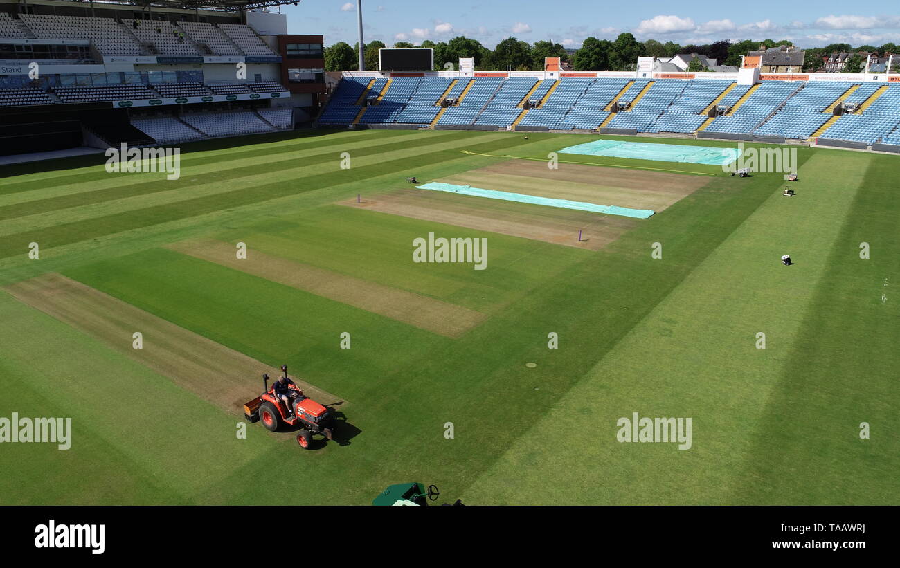 An aerial view of Headingley Cricket Ground, Leeds Stock Photo Alamy