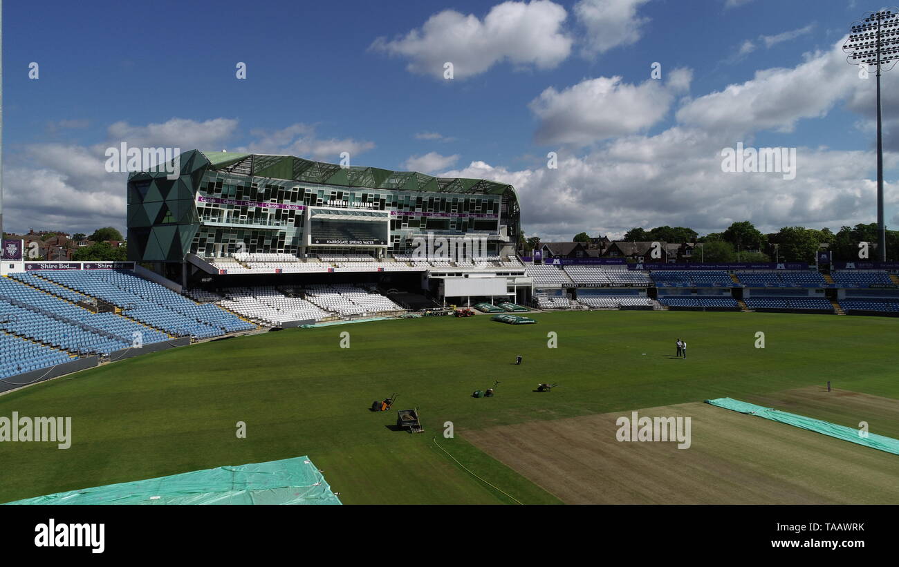 An aerial view of Headingley Cricket Ground, Leeds Stock Photo Alamy