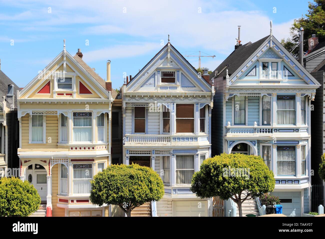 painted ladies alamo square san francisco