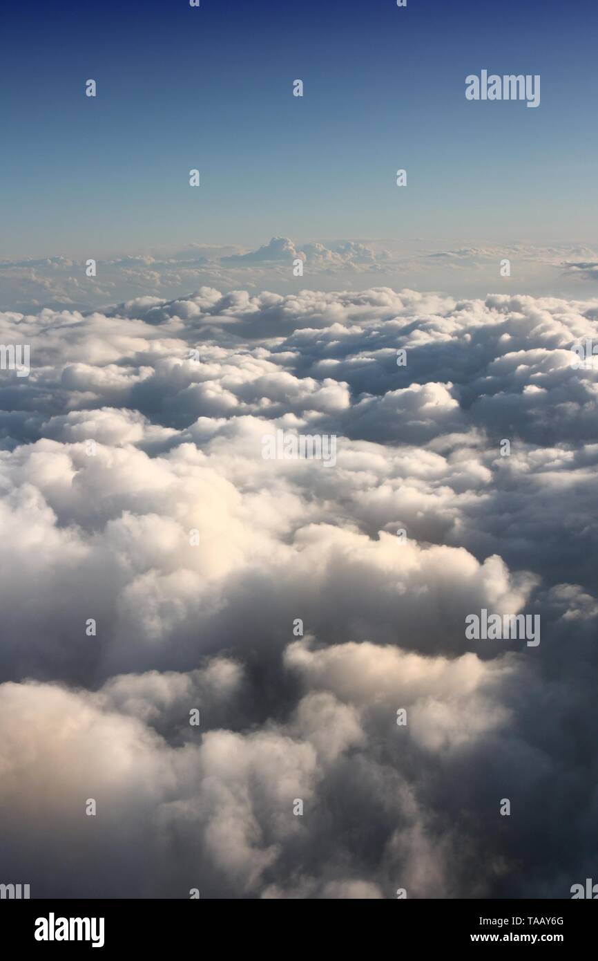 View of cumulus clouds hi-res stock photography and images - Alamy