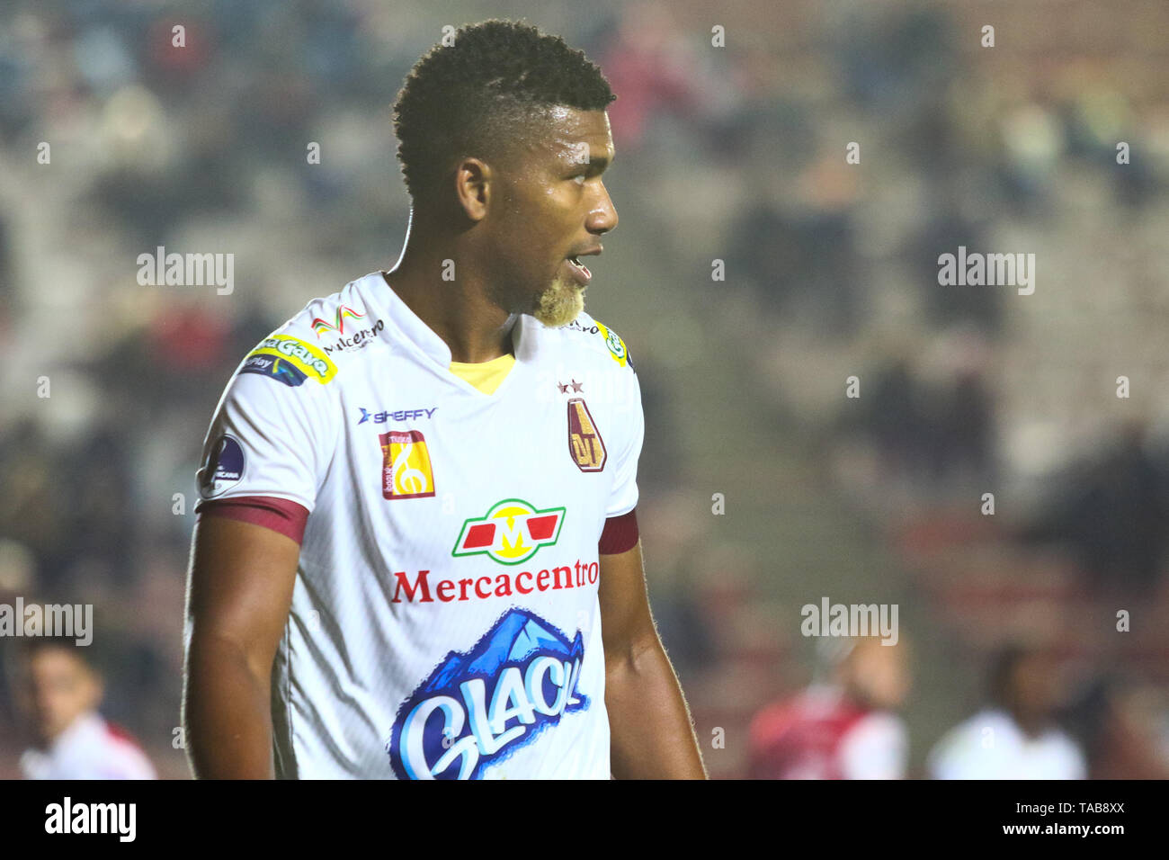 BUENOS AIRES, 23.05.2019: Danovis Banguero during the match between Argentinos Juniors and Deportes Tolima for the 2nd round of Conmebol Sudamericana  Stock Photo