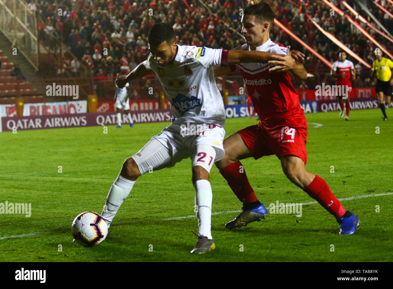 BUENOS AIRES, 23.05.2019: Juan Arboleda during the match between Argentinos Juniors and Deportes Tolima for the 2nd round of Conmebol Sudamericana Cup Stock Photo