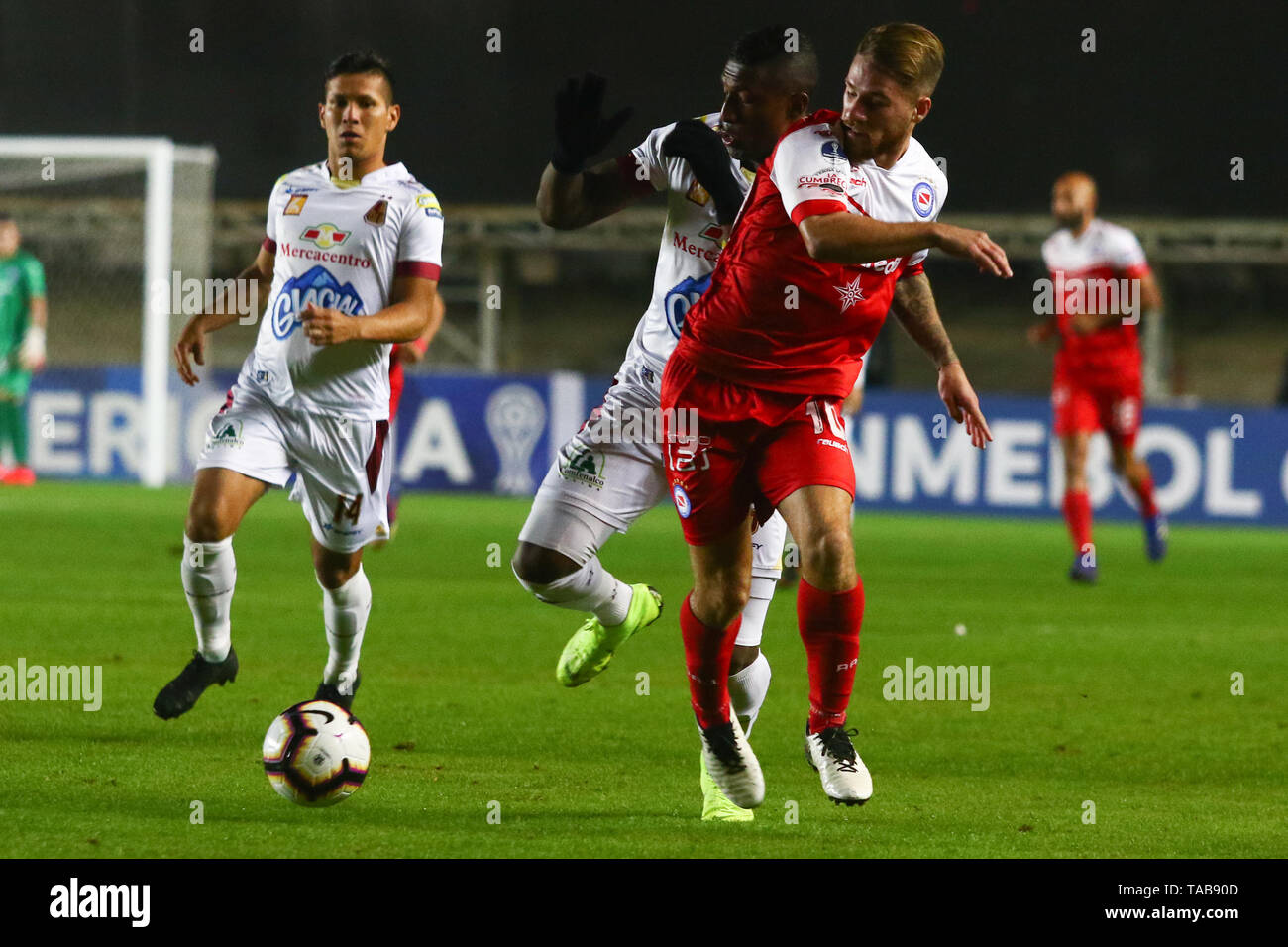 BUENOS AIRES, 23.05.2019: Alexis Mac Allister during the match between Argentinos Juniors and Deportes Tolima for the 2nd round of Conmebol Sudamerica Stock Photo
