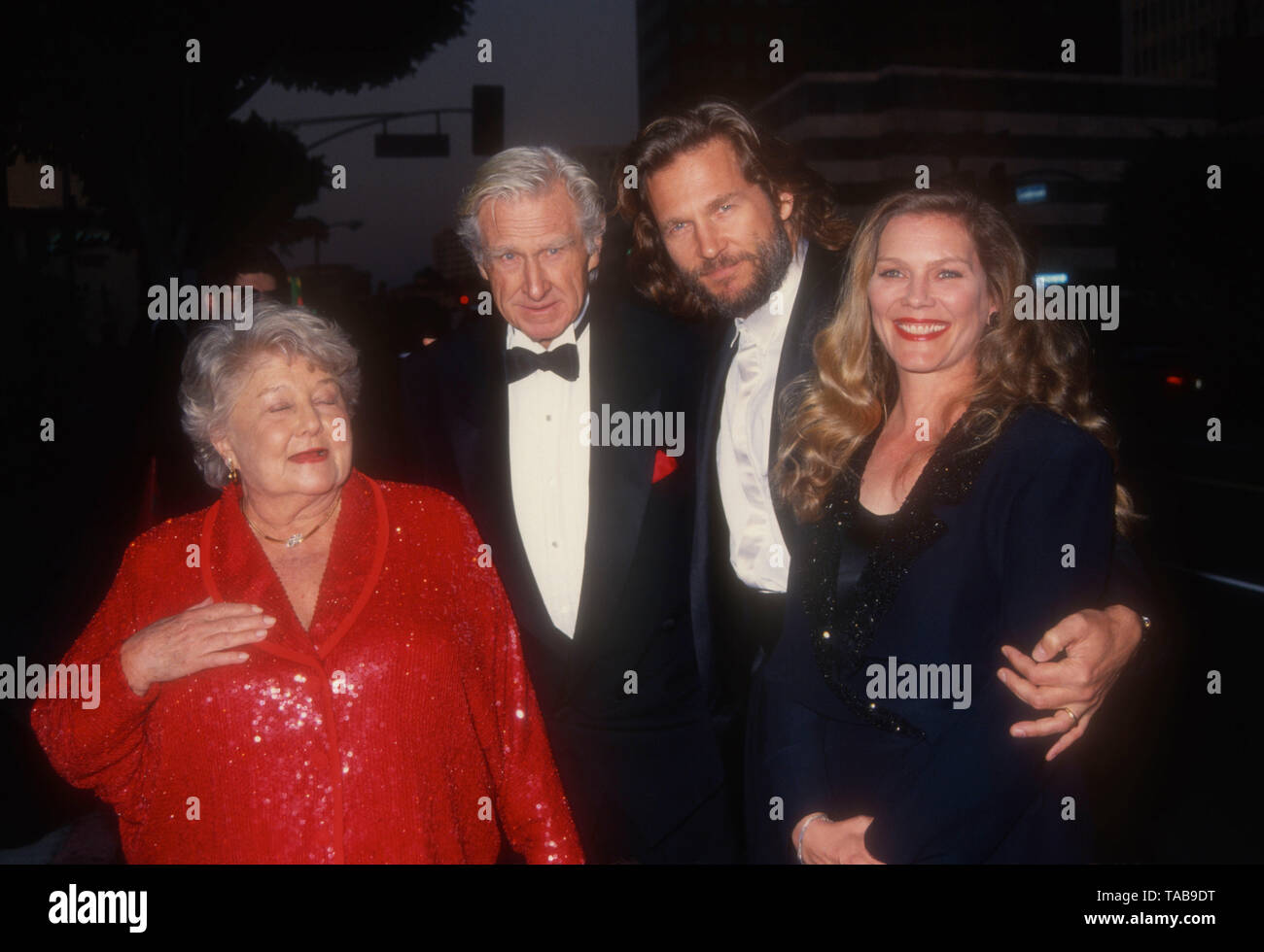 Westwood, California, USA 28th April 1994 (L-R) Dorothy Bridges, actor ...