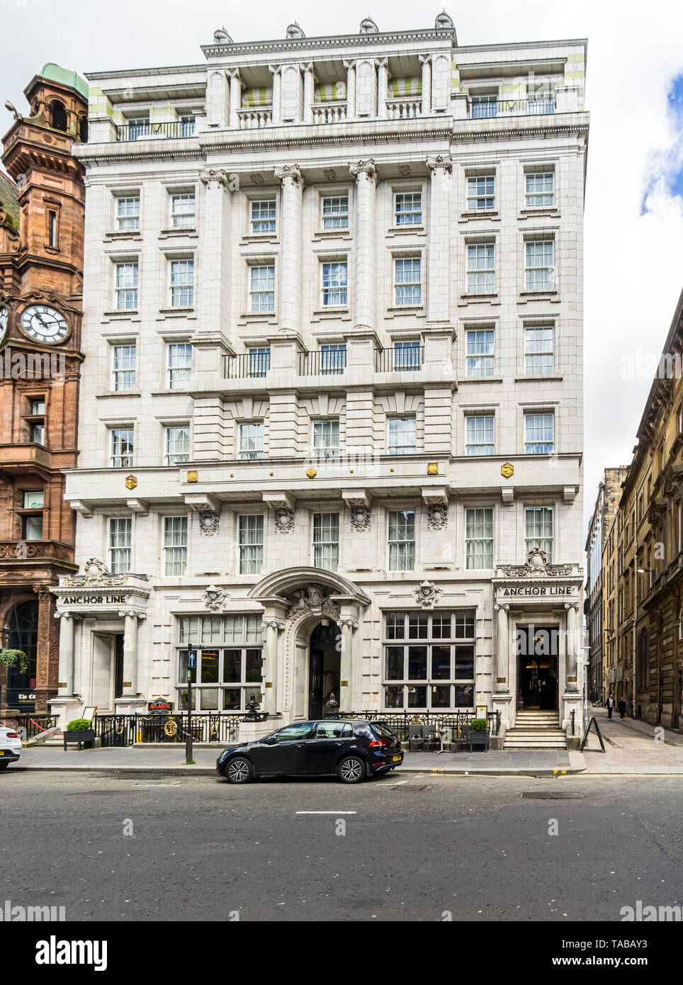 Frontage Of The Anchor Line Building In St Vincent Street Glasgow Scotland Uk Stock Photo Alamy Frontage Of The Anchor Line Building In St Vincent Street Glasgow Scotland Uk Stock Photo Alamy