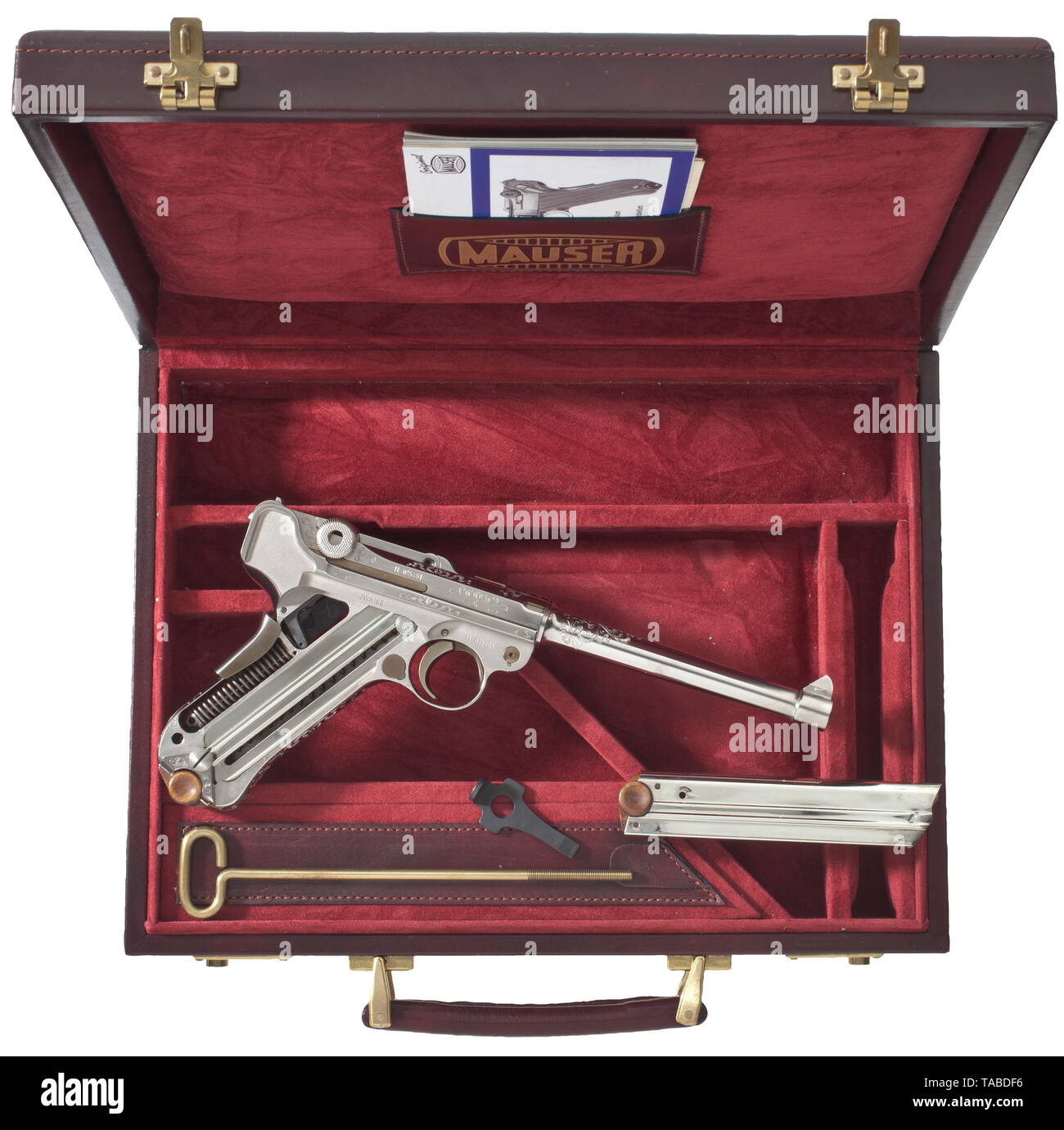 Mauser Model 86 A Mauser parabellum IWA '86, cased Calibre 9 mm Luger, no. 11.015461 ...