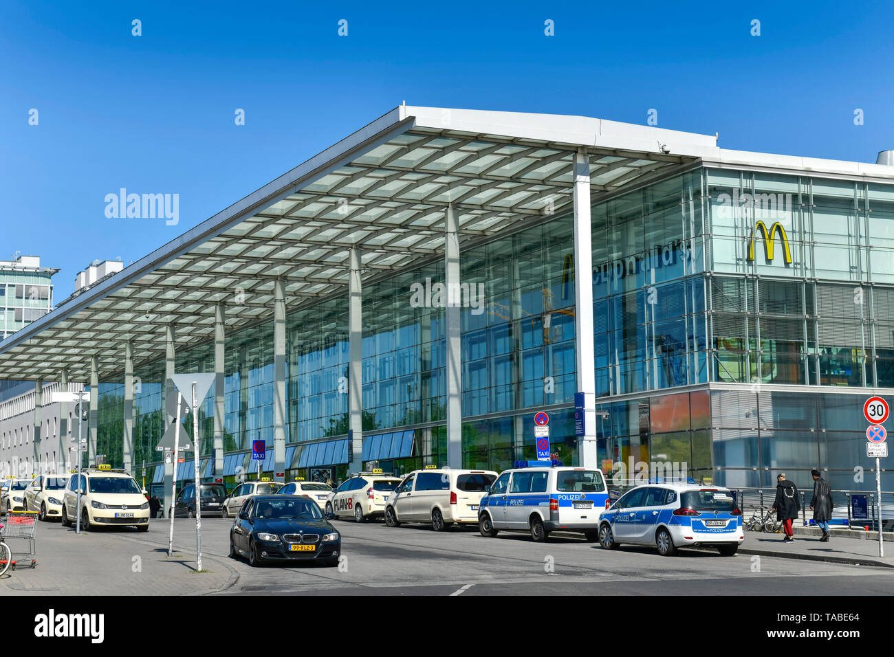 East railway station, Friedrich's grove, Berlin, Germany, Ostbahnhof, Friedrichshain, Deutschland Stock Photo