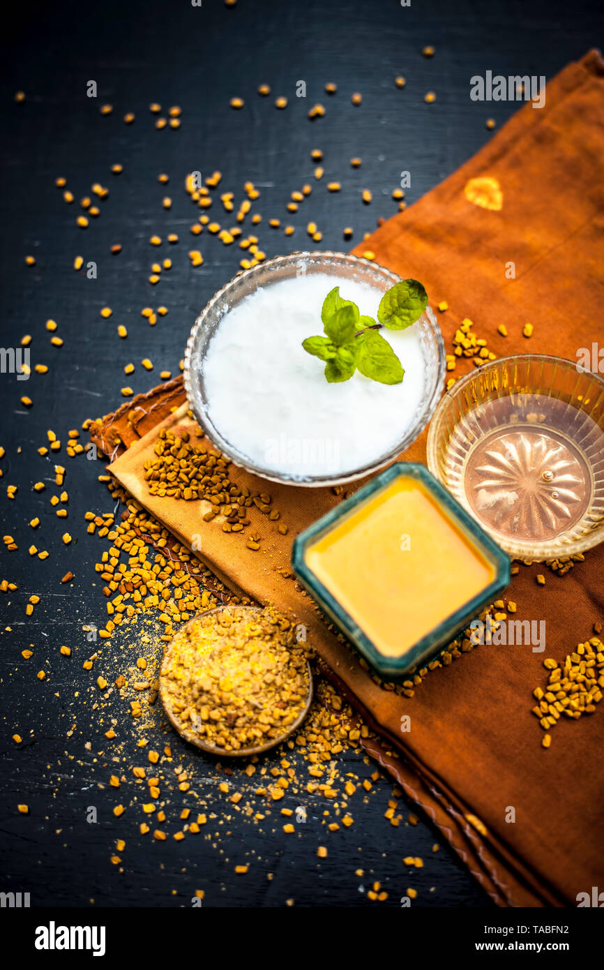 Herbal And Organic Home Remedy For Hair Fall I E Egg White Mixed