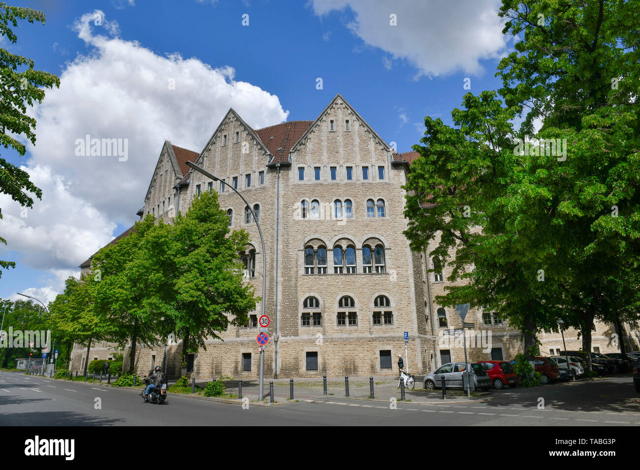 District court of Tegeler way, Osnabrück street, Charlottenburg, Berlin, Germany, Landgericht Tegeler Weg, Osnabrücker Straße, Deutschland Stock Photo