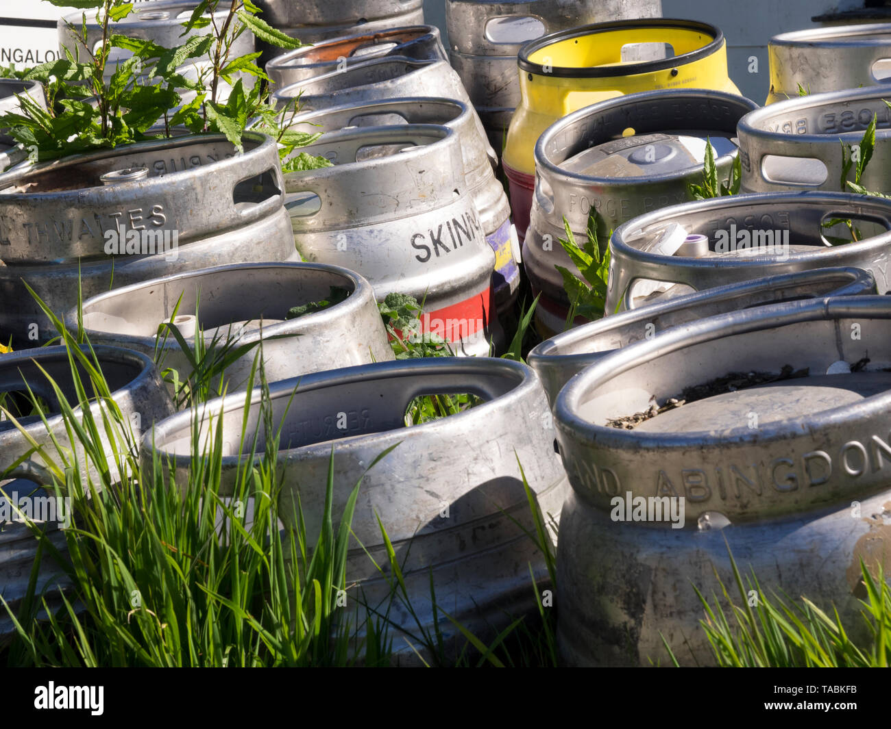 Old beer barrels hires stock photography and images Alamy