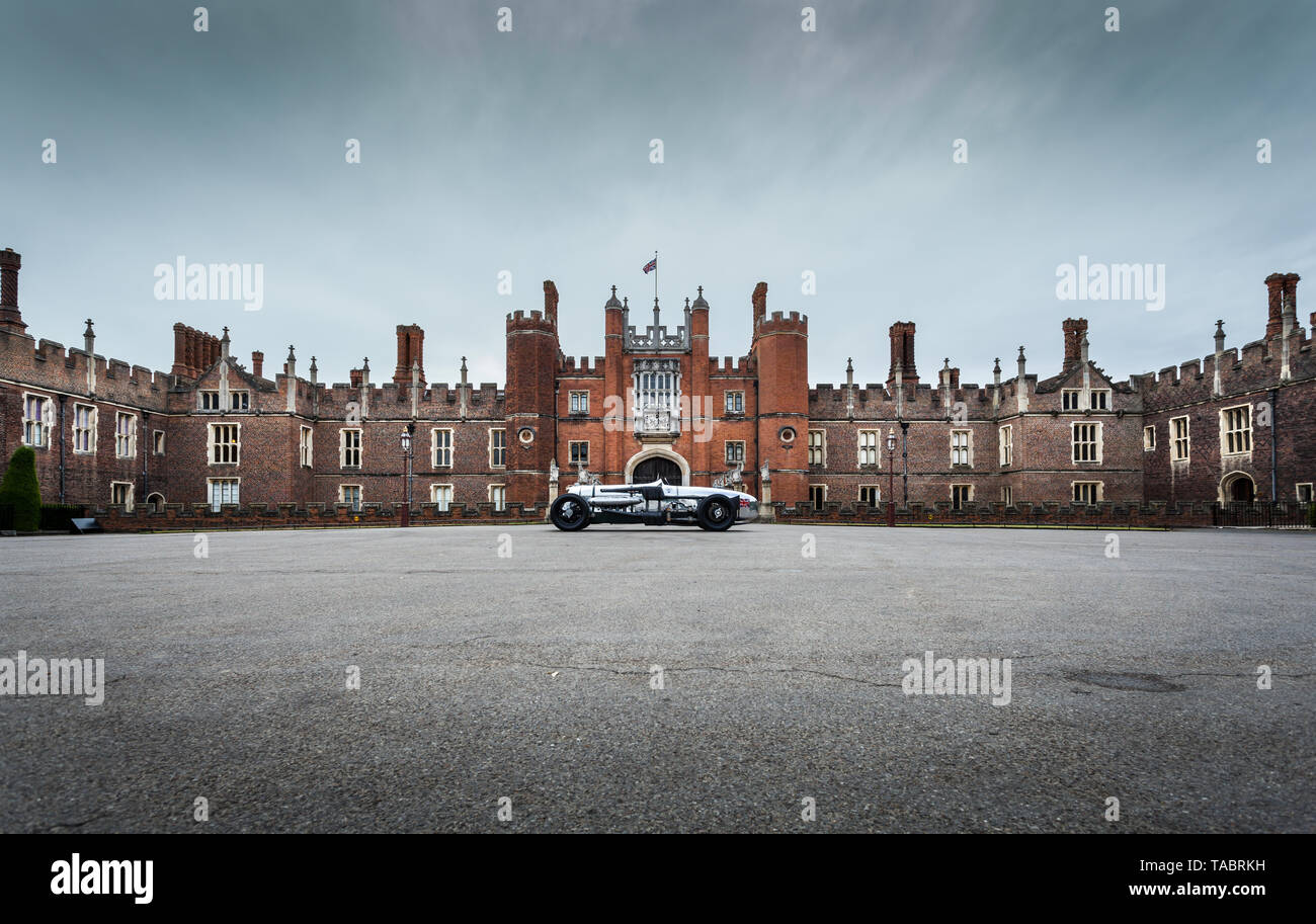 Napier Railton racing car at Hampton Court Palace Stock Photo Alamy