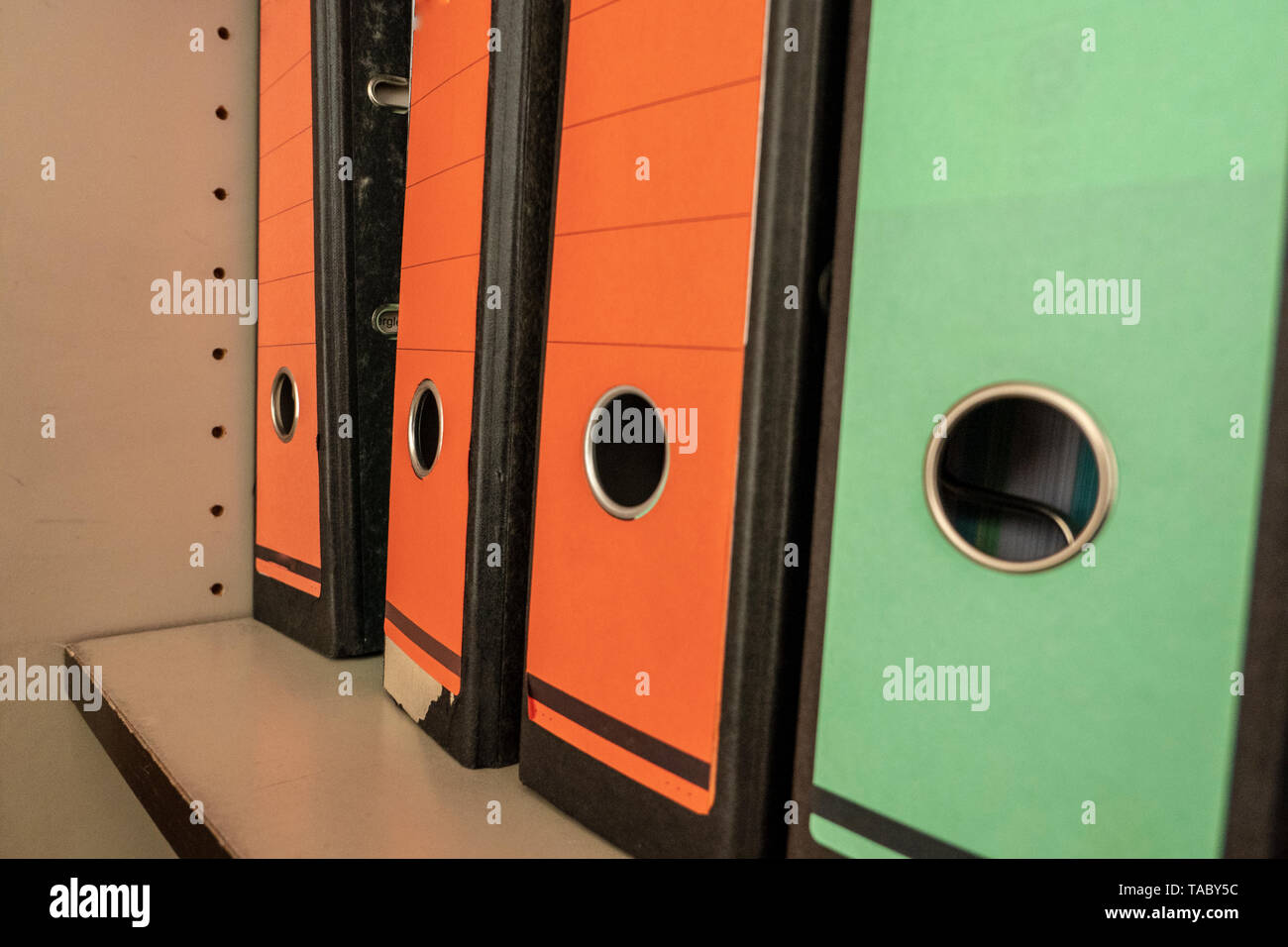 Bright binder office folders hi-res stock photography and images - Alamy
