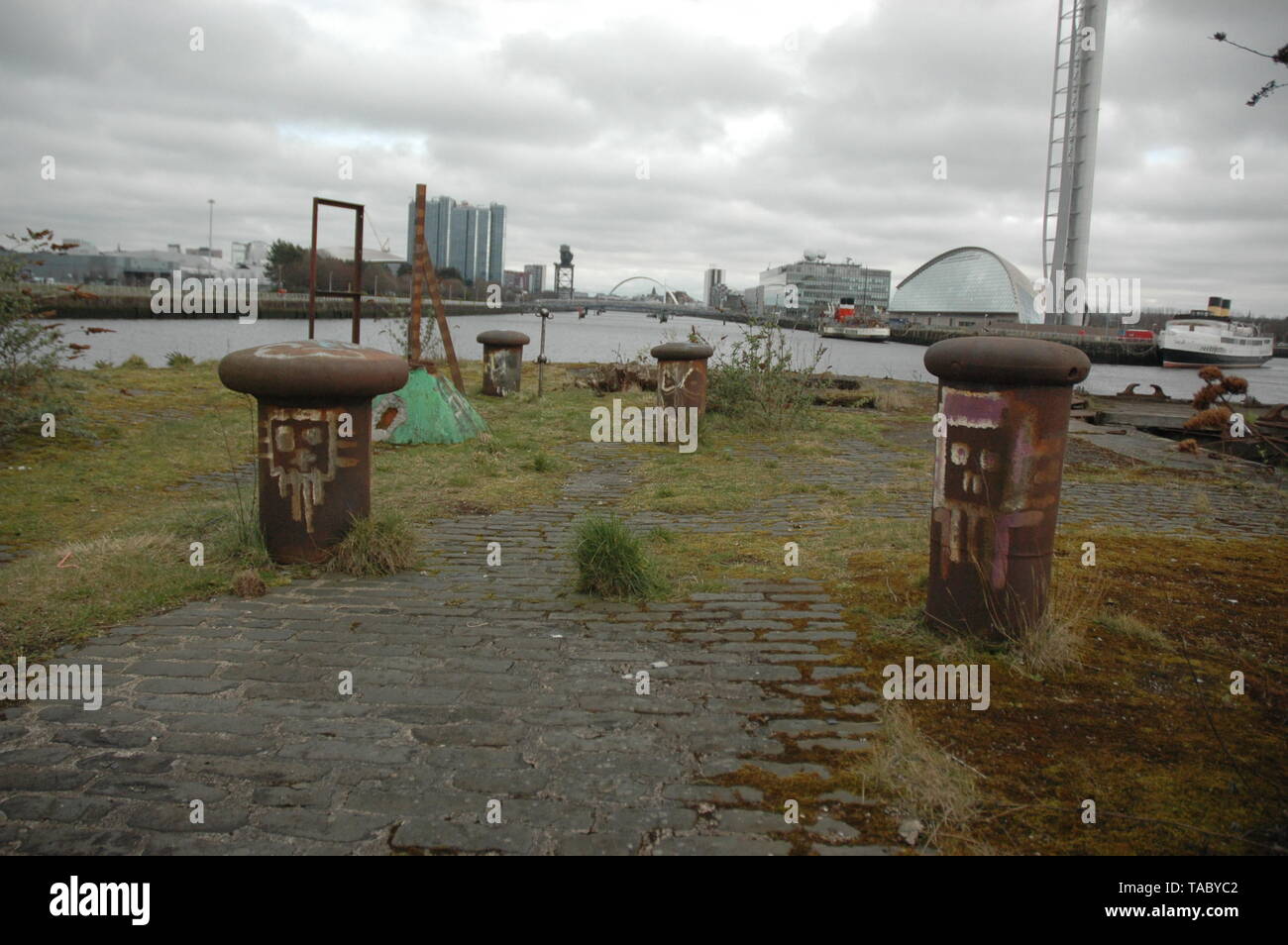 Govan graving docks Stock Photo