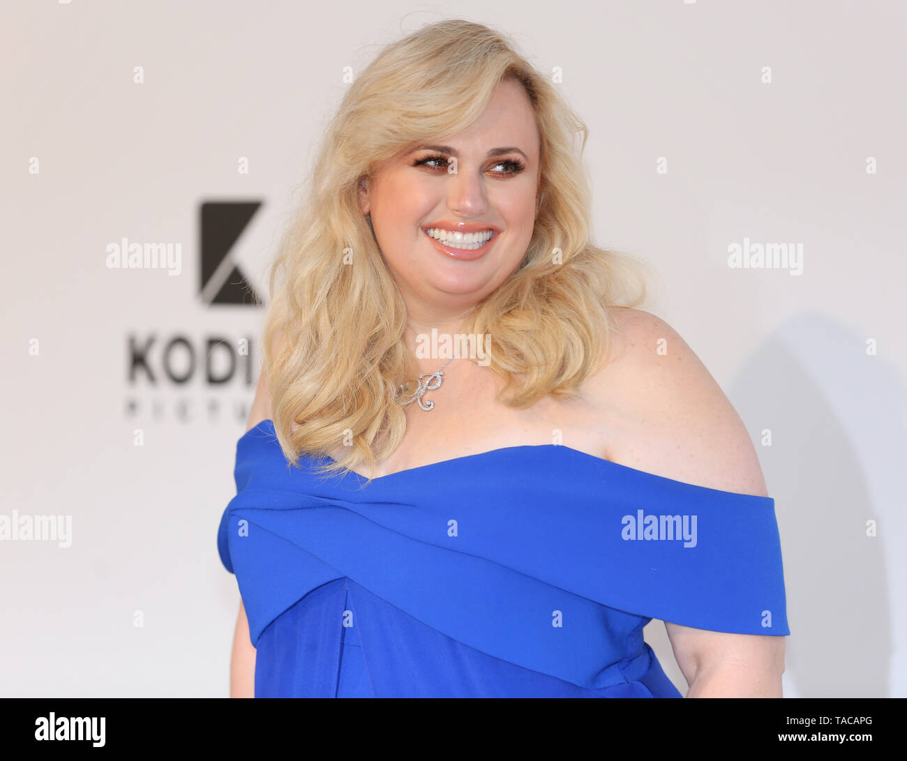 Cannes, Antibes, France. 23rd May 2019. Rebel Wilson attends the amfAR