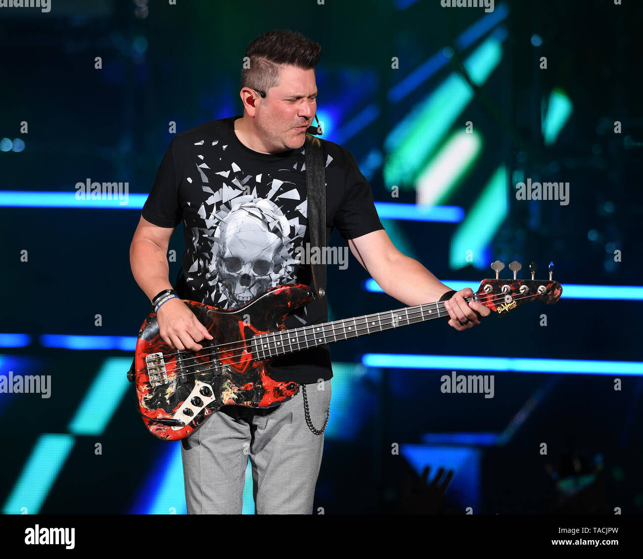 West Palm Beach, FL, USA. 23rd May, 2019. Rascal Flatts performs during the 2019 Summer Playlist Tour at The Coral Sky Amphitheatre on May 23, 2019 in West Palm Beach Florida. Credit: Mpi04/Media Punch/Alamy Live News Stock Photo
