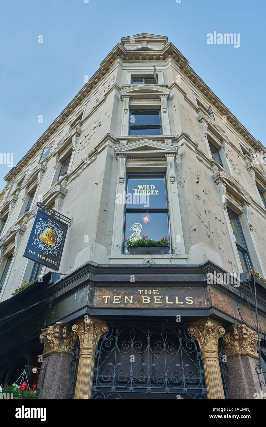 The Ten Bells pub spitalfields Stock Photo Alamy