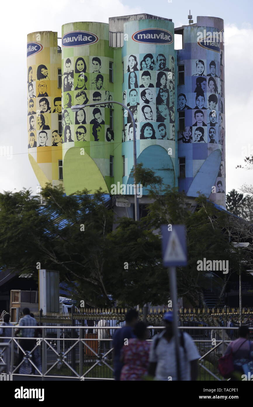 Curepipe also known as La Ville-Lumière, is a town in Mauritius, located in the Plaines Wilhems District, the eastern part Stock Photo