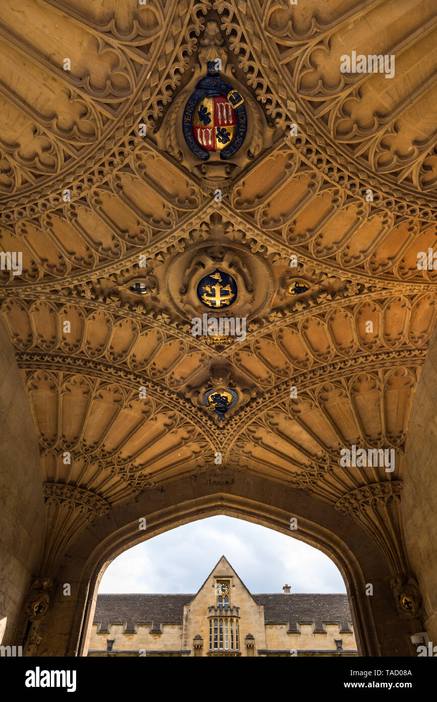 University College, Oxford, UK Stock Photo