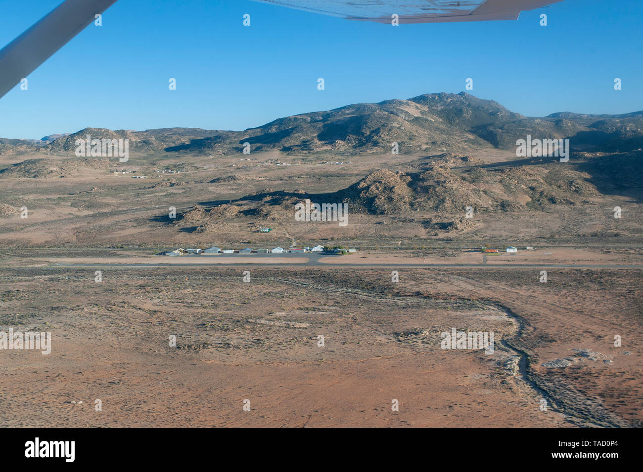 Springbok airfield in the Northern Cape Province, South Africa. Stock Photo