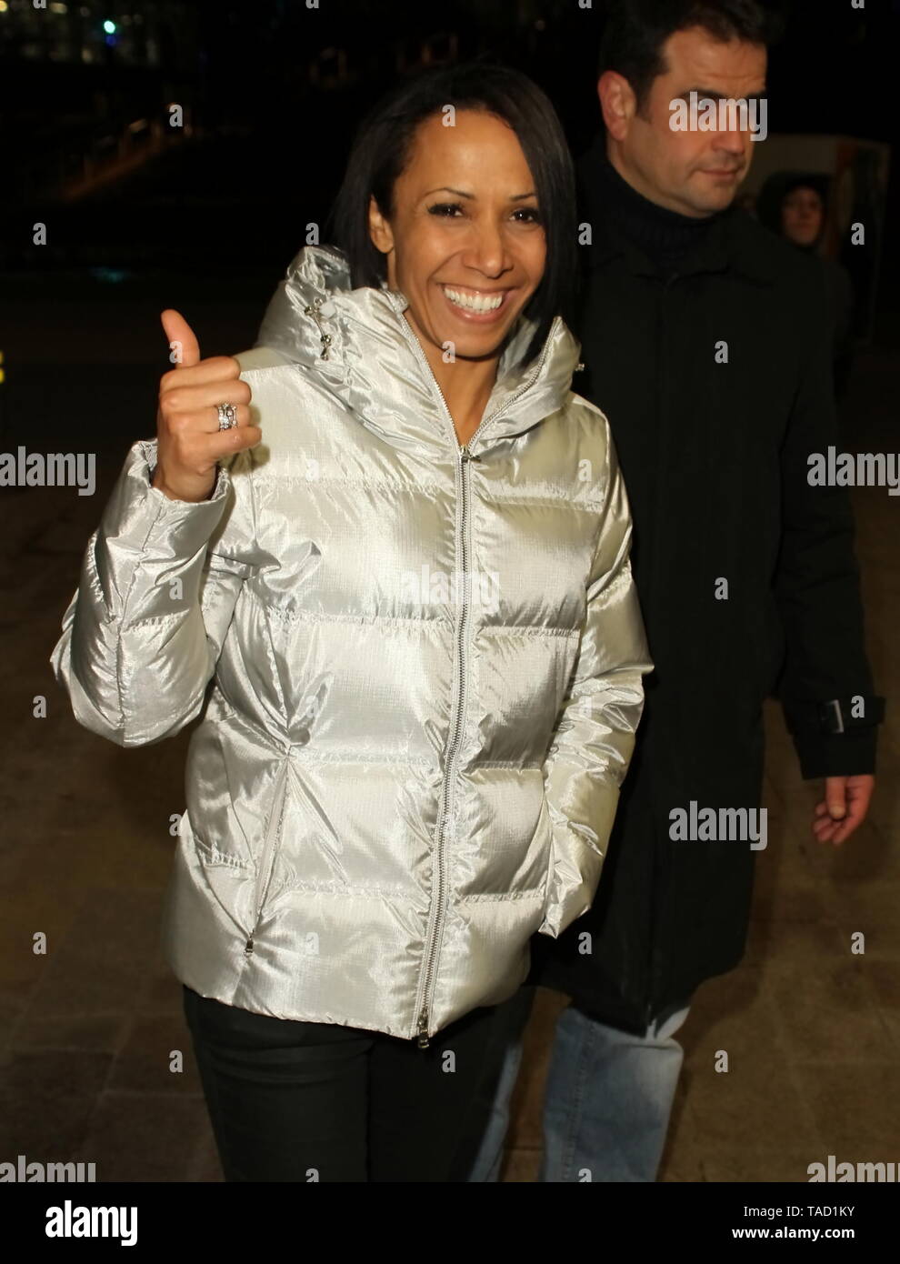 Dame Kelly Holmes spotted in Liverpool credit Ian Fairbrother/Alamy Stock Photos Stock Photo