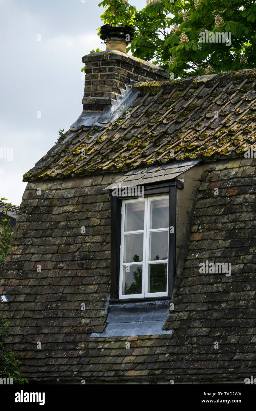 Window in Dutch style roof Stock Photo Alamy