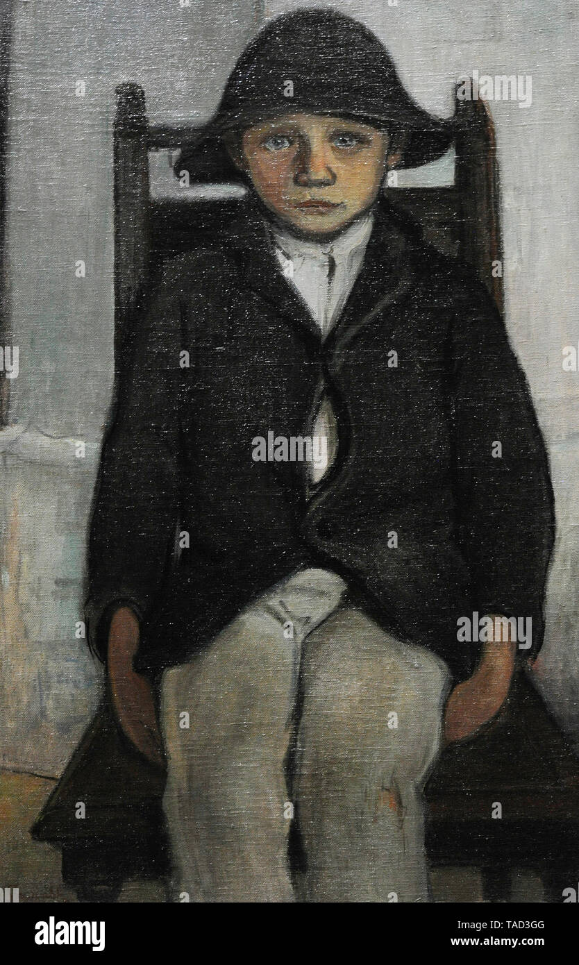 Wladyslaw Slewinski (1856-1918). Polish painter. Orphan boy from Poronin, 1806.National Museum. Warsaw. Poland. Stock Photo
