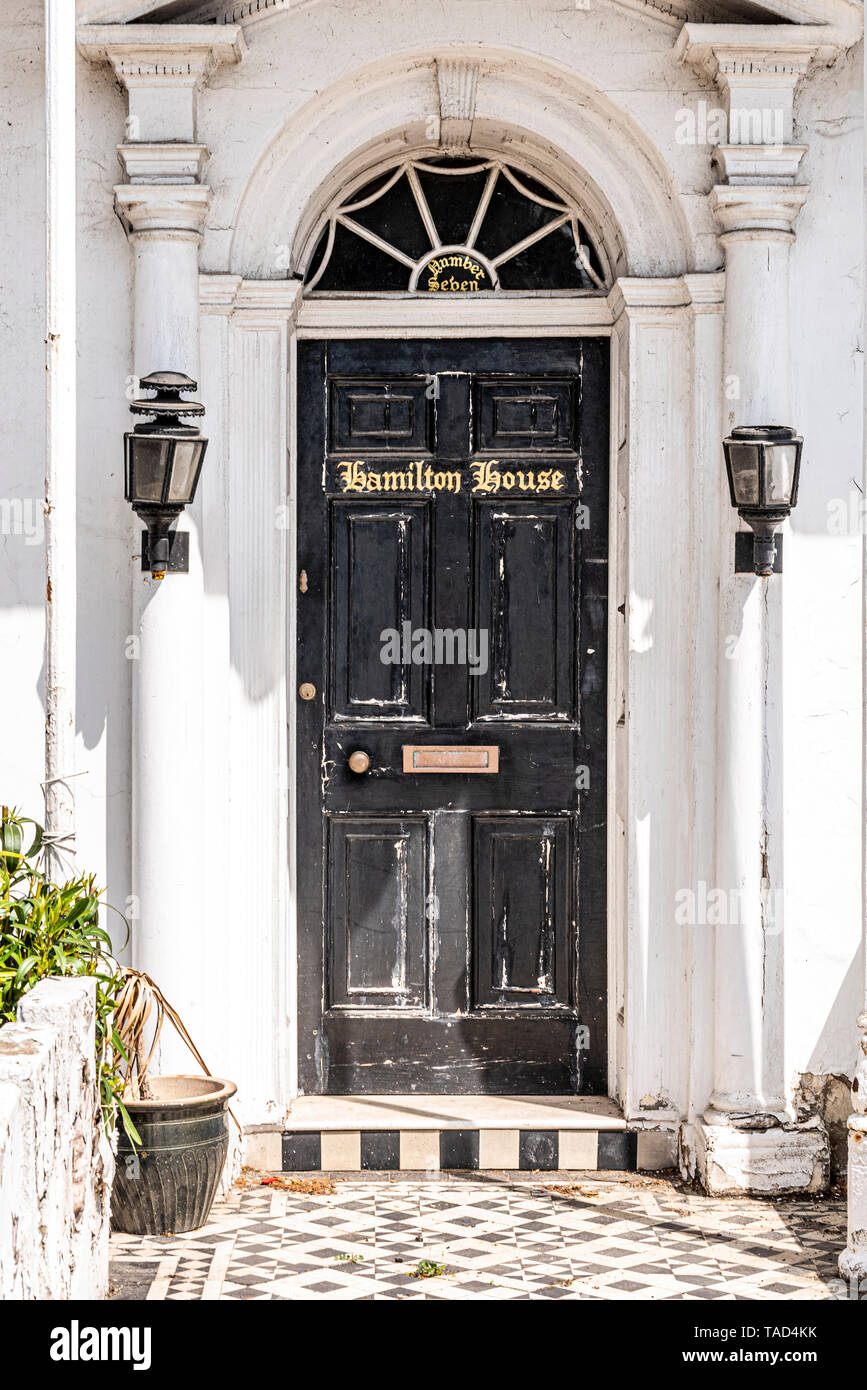 Door of Hamilton House property at Royal Terrace, Southend on Sea