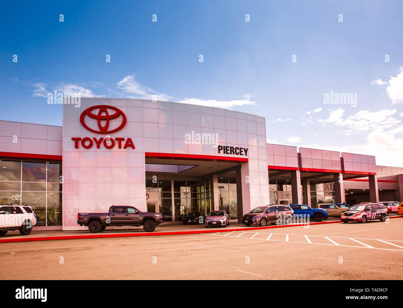 Milpitas, CA / USA - March 26, 2019: Toyota Motor Corporation the world ...