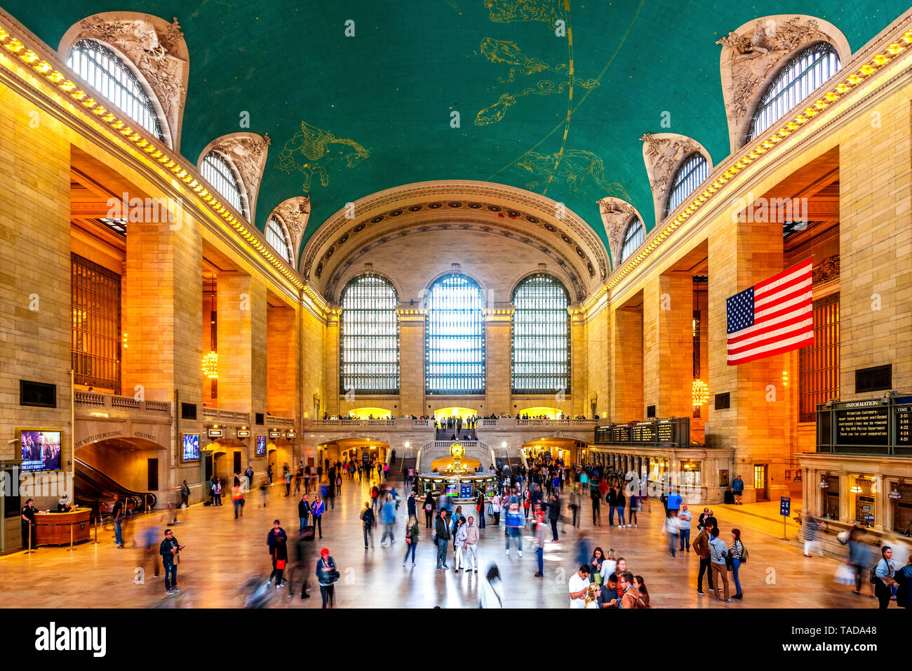 USA, New York City, Manhattan, Grand Central Station Stock Photo